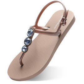 Comfortable Flip Flops Sandals Slippers , Cool Flip Flops Customized Color