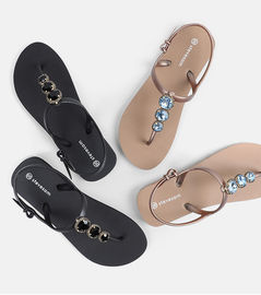 Comfortable Flip Flops Sandals Slippers , Cool Flip Flops Customized Color