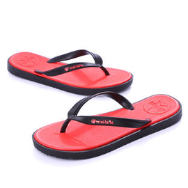 Red Reef Contoured Cushion Flip Flop Wear Resistant OEM / ODM Accepted
