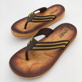 Men'S Summer Flip Flops Beach Slippers Webbing Upper Anti Slide Sandals