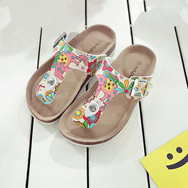 Comfortable Kids Sandals Flip Flops Anti Slip Sole Sandals With Adjustable Straps