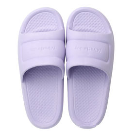 House And Pool Soft Bathroom Slippers , Ladies Open Toe Slippers Suitable For Gym