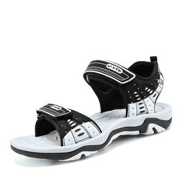 Leisure Open Toe Hiking Sandals Wear Resistant Rubber And Webbing Material
