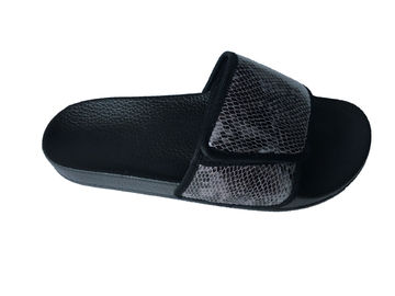 Men Fashion Summer House Slippers Black Color TPR / PE / EVA Material