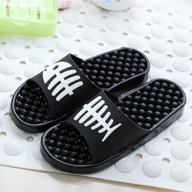 Cute PE / EVA PVC Slippers Arch Support Dripping Silicone Printing Type