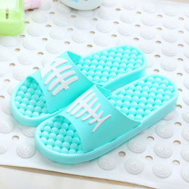 Cute PE / EVA PVC Slippers Arch Support Dripping Silicone Printing Type