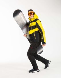 Windproof Coat Cozy Pants ISO 9001 Skiing Outdoor Sportswear