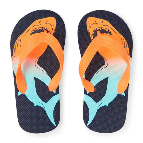 Cartoon Pattern Children'S Flip Flops , Colorful Slip On Beach Sandals